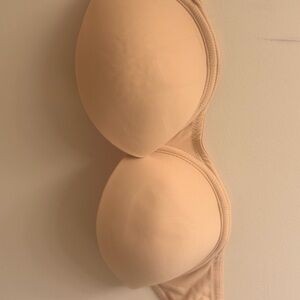 Victoria's Secret Pink Beige Strapless Bra